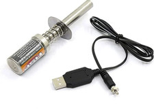 Nitro Glow Plug Starter with USB Charger 1800mah Nitro Engine RC Car NEW