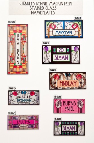 House sign plaque personalised - house,