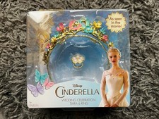 Disney Cinderella Movie Wedding Celebration Tiara  & Ring Costume Dress Up - NEW