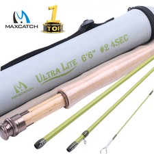Maxcatch Ultra-lite Fly Fishing Rod Streams Panfish/Trout Fishing 1/2/3 weight