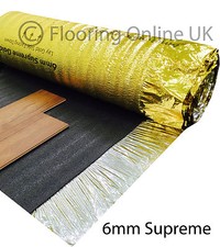 5mm or 6mm Sonic Gold Underlay - Wood - Laminate Flooring - Acoustic, Insulation