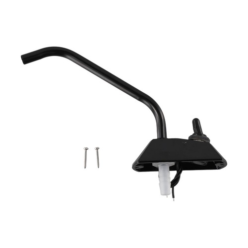 Black 12v electric faucet - black,