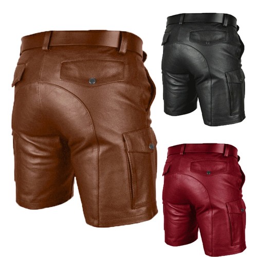Men streetwear leather - men's,