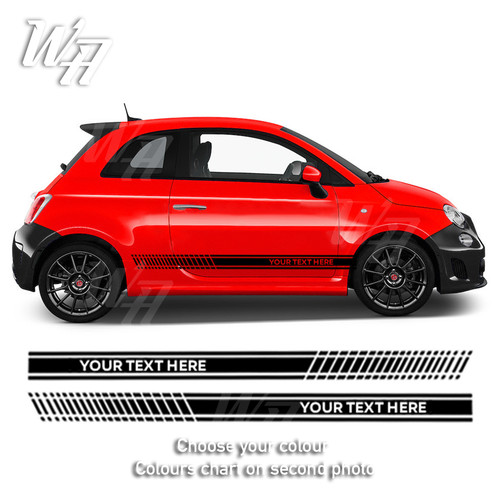 Black side stripes - side,