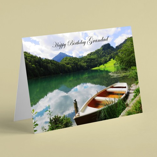 Moored rowing boat lake - moored,