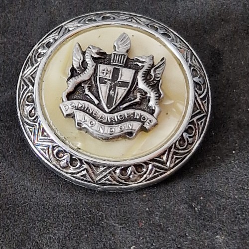 Vintage pearlite silver tone - pearlite,