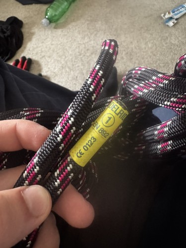 Climbing rope and bag - , x