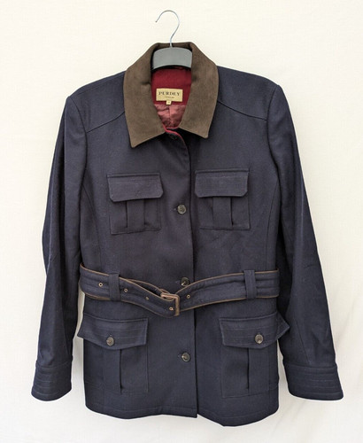 Purdey jacket womens navy - purdey, 16