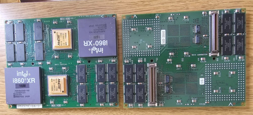 Vintage retro processor board - retro,