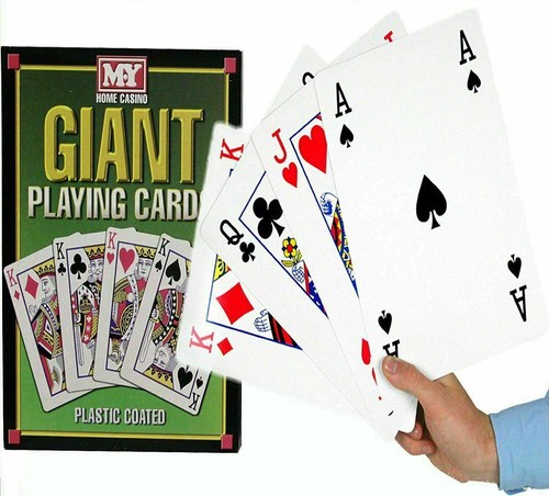 Size deck giant playing - of,