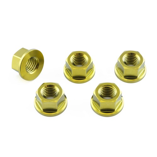 Titanium sprocket nuts - nuts, m12