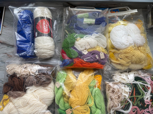 Job lot tapestry needlepoint - lot, +