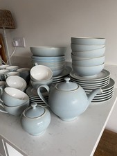 Denby Dinner Set Natural Blue