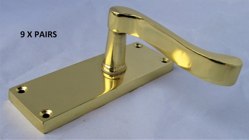 Door handles brass lever latch - door,