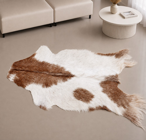 Genuine goat hide hair - goat, on