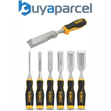 Dewalt DWHT16852-9 6pc Wood Chisel Set and Side Strike 25mm Chisel DWHT0-16065