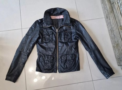 Womens superdry black leather - womens,