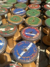Vintage Bobbins , Antique Bobbins, Antique Spools,vintage Reels,Wood Bobbins #8
