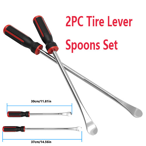 2pc tire lever spoons - spoons, bar