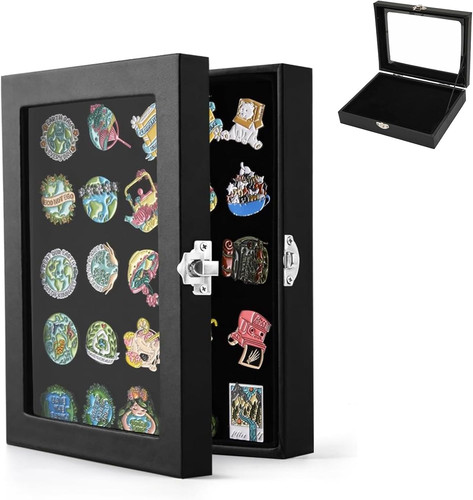Pin badge display case - pin,