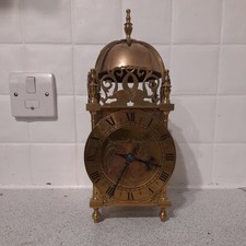 Antique japy freres  Large Lantern Clock, french platform ,  300mm height
