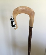 Ram horn head crooks/walking sticks