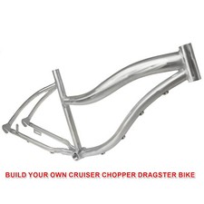 Dragster Chopper Self Build Aluminium Low Step Unisex Beach Cruiser Frame 26"