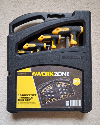 Workzone piece set - set, t-handle
