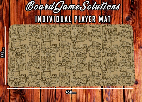 Patterned playmat dungeon map - dungeon,