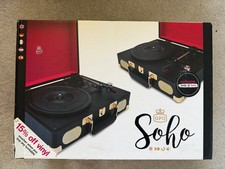 GPO Soho Vinyl Black and Red