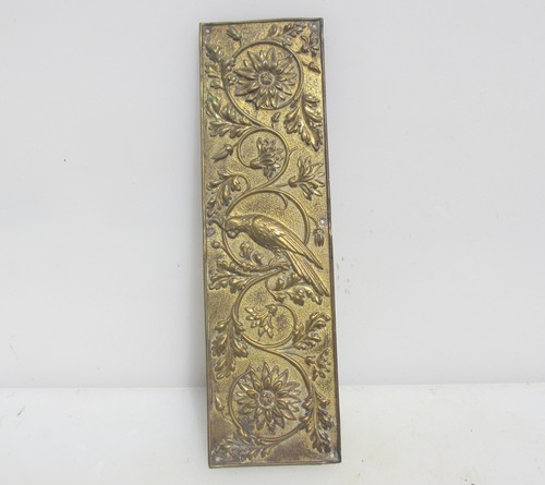 Victorian brass finger - brass, plate