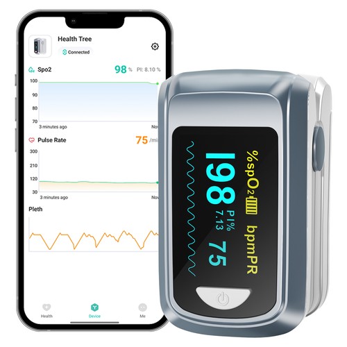 Pulse oximeter fingertip - oximeter,