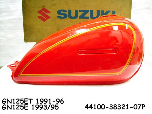 Suzuki gn125 fuel tank 1991 - gn125,