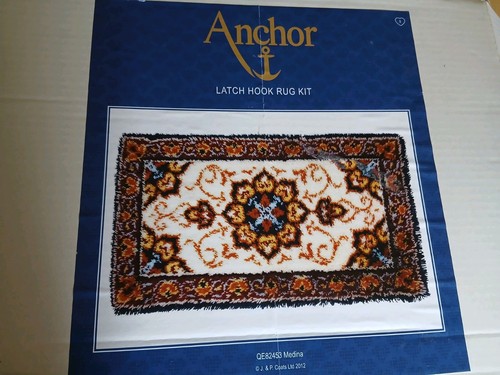 Anchor latch hook - hook, kit