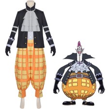 Cosplay One Piece Gekko Moria Costumes Halloween Carnival Suits Full Set Outfits