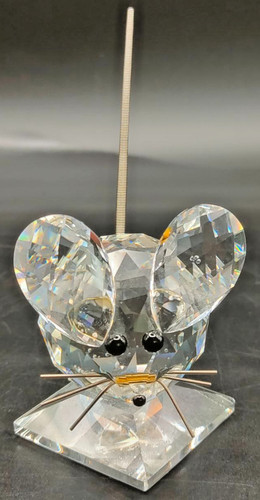 Large swarovski crystal mouse - large,