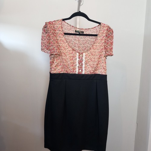 Doll frogs black floral - black,