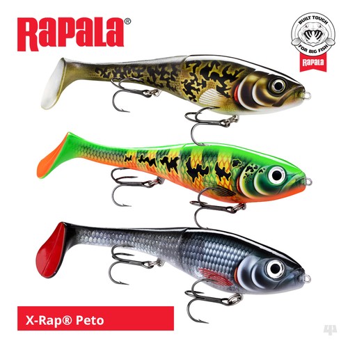 Rapala rap peto lures - x-rap,