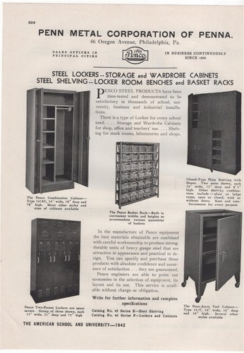 Penn metal corp 1942 - pa,