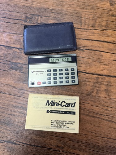 Vintage commodore calculator - commodore,