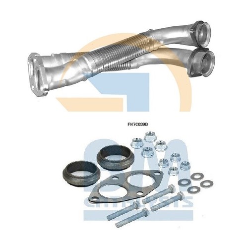 Front pipe mercedes 230e - front,