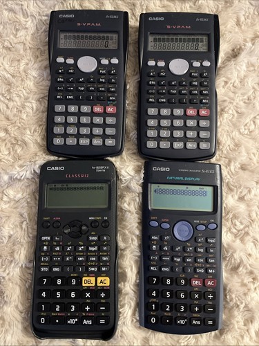 Casio calculator bundle fx82ms - casio,