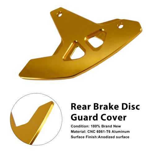 Rear brake disc guard cover - brake,
