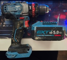 Erbauer ERI1107COM 18V Li-Ion EXT Brushless Cordless Combi Drill inc 5.0ah batt