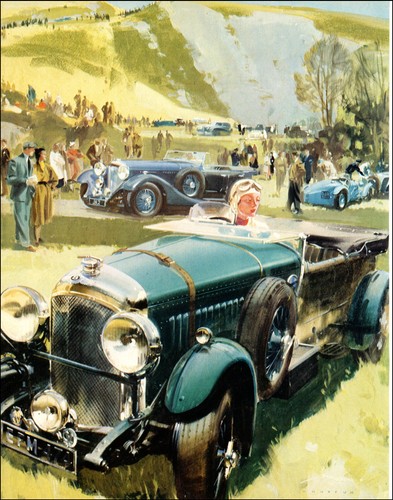 1978 vintage print bentley - vintage,