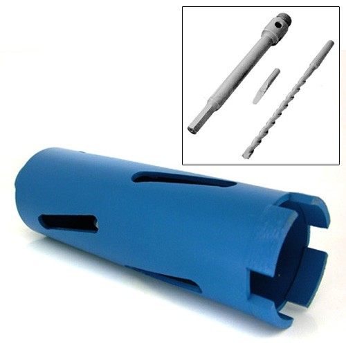 52mm diamond core drill - core, hole