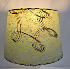 Green Mid Century Round