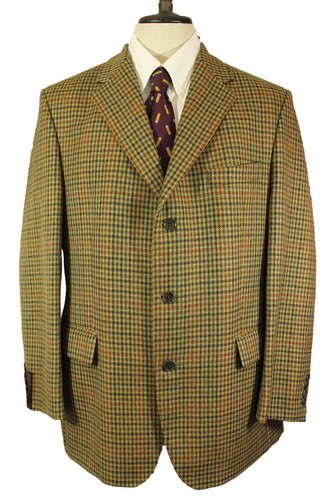 Magee geneva 44r green check - green,