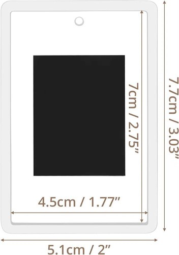 Small clear blank - small,