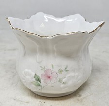 Bone China Planter With Pink